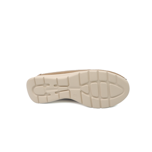 Mocassins pour femmes personnalisés OEM ODM, texture tissée rose, ornés de métal - Product Image 2