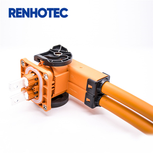 גבוהה מתח מחבר 1000V 125A 150A 200A 300A כבל תקע אוטובוס בר נחושת שקע עם מסוכך לרתום - Product Image 2