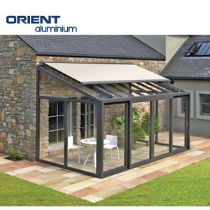 Serre <span class=keywords><strong>de</strong></span> jardin coulissante avec cadre en Aluminium et verre, design néerlandais, <span class=keywords><strong>véranda</strong></span>/auvent d'extérieur - Product Image 2