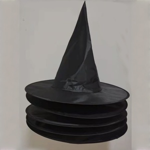 Chapeau de Sorcière Classique à Bord Pointu pour Halloween – Accessoire de Déguisement pour Fêtes, Carnavals et Événements Spéciaux - Product Image 4