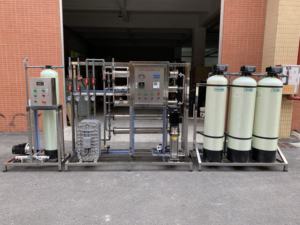 جهاز تنقية المياه بنظام التناضح العكسي 1000 لتر/ساعة + جهاز EDI لصنع المياه النقية مع فلتر الماء المنقي - Product Image 4