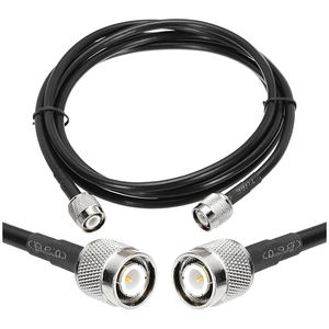 Rg58 כבל מגשר tnc זכר ל tnc כבל קואקסיאלי זכר 50 אוהם כבל הארכה הפסד נמוך עבור CD רדיו/gps אנטנת Wi-Fi רדיו רדיו - Product Image 1