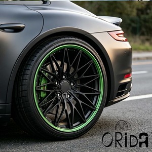 Jantes forgées sur mesure en 2 pièces, 16-24 pouces, vert noir, 5x120 5x114.3 5x100mm PCD, SUV, voiture de tourisme, <span class=keywords><strong>performance</strong></span>, directement de l'usine - Product Image 3