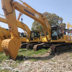 Forte puissance utilisée durable Komatsu PC400-7 les machines de construction minière 40 tonnes pelle sur chenilles Komatsu 400-8 à vendre - Product Image 3