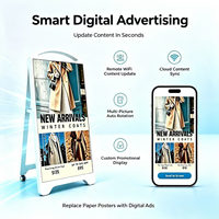 Layar LED Digital Signage Luar Ruangan Tahan Air IP65 Kecerahan Tinggi Pro Canggih P1.86 4000CD untuk Periklanan