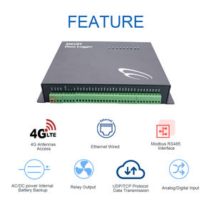 Enregistreur de données de surveillance à distance 4G, Lora, LoRaWAN, RS485, pour équipement électrique, surveillance de la puissance, compteur de puissance, enregistreur de données de tension - Product Image 4