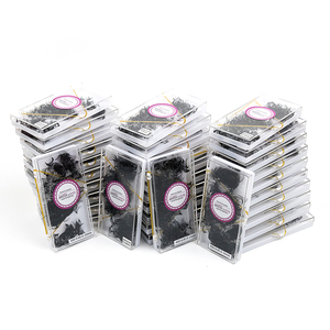 Extensions de <span class=keywords><strong>cils</strong></span> préfabriquées Pro Made 30D 40D 500, base pointue, éventails de volume préfabriqués à tige longue ou courte, en vrac - Product Image 3