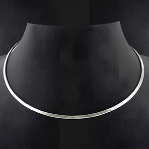 Collar de Cadena de Plata 925 Minimalista y Elegante para Mujer, Joyería Clásica con Cuentas, Regalo de Moda - Product Image 1