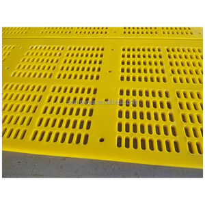 Maille durable d'écran d'écoulement de secousse de polyuréthane de MDI, élasticité élevée pour le criblage matériel humide et <span class=keywords><strong>collant</strong></span> - Product Image 4