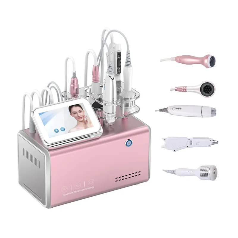 No Needle Meso Injector For Wrinkle Removal Anti Aging Face Care 5 In 1 Mesotherapy Machine