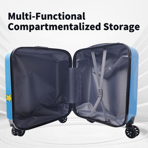 בנים צבעוניות ילדים ילדים חיות קריקטורה דמויות חמודות מיני מקרה טובה נסיכה לשאת על מזוודות ילדים מזוודות - Product Image 4