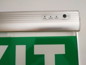 Señal de salida colgante, suministros eléctricos, CE ROHS, acrílico, led, luz de emergencia - Product Image 3