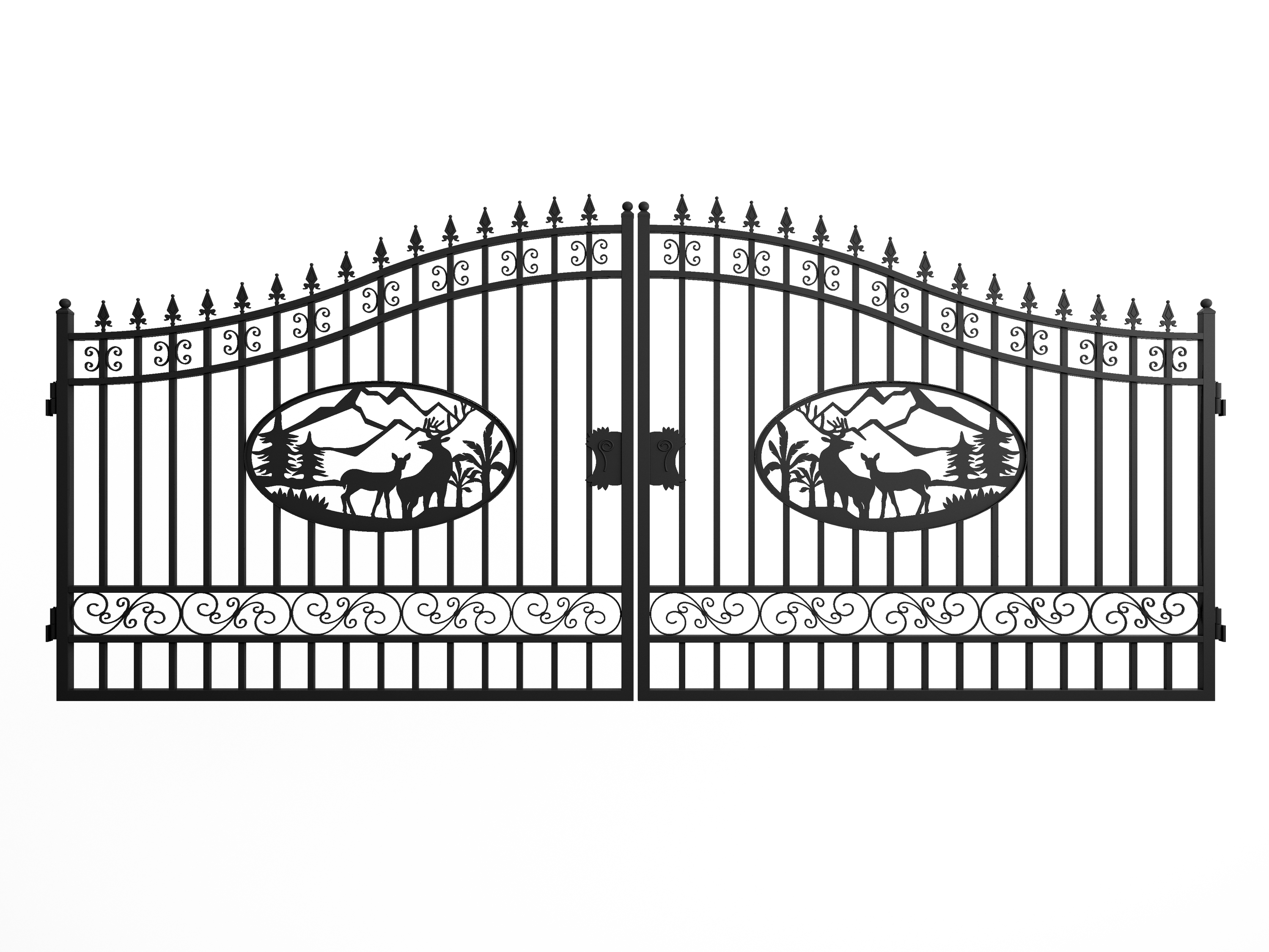 14ft iron gate-1