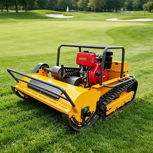 Piccolo Robot Rasaerba Telecomandato con Lama <span class=keywords><strong>a</strong></span> <span class=keywords><strong>Catena</strong></span> Affilata per Taglio Erba 800mm 1000mm 1200mm - Product Image 2