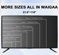 Televisor Inteligente de 55/65/75/85/98/110 Pulgadas Smart TV 4K 1K con Android 11