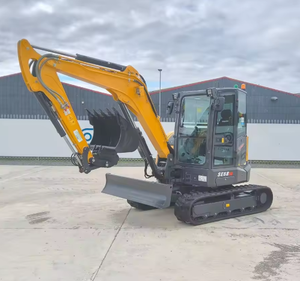 Shantui SE58SR Short Radius Excavator 6 Ton Mini Digger Yanmar Engine Compact <b>Swing</b> Digger City Construction Ready for Export - Product Image 1