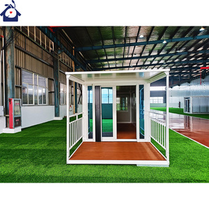 Conteneur en acier préfabriqué pliable et portable pour extérieur, utilisable comme ferme, maison de transport, entrepôt, abri, maison, rangement ou appartement - Product Image 5