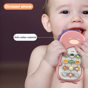 Giocattolo Telefono per Bambini a Forma di Dinosauro Danzante e Agitatore, Giocattolo Musicale Calmante per la Prima Infanzia - Product Image 5