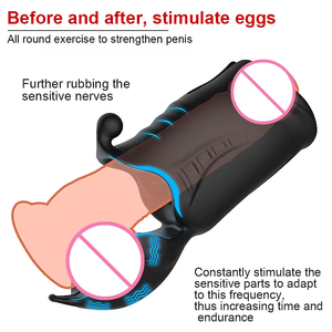 เครื่องสั่นอวัยวะเพศชายเครื่องสั่นเซ็กซ์ทอยสำหรับผู้ชายเครื่องสั่นกระตุ้นทวารหนัก - Product Image 2