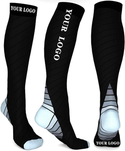 Tùy Chỉnh Mens Nén Đi Xe Đạp Biểu Tượng Vớ 20-30 <span class=keywords><strong>Mmhg</strong></span> Đầu Gối Cao Vui Vẻ Phụ Nữ Vớ Cho Chạy Thể Thao Thể Thao Y Tá - Product Image 6