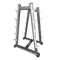 Banc de musculation réglable en acier robuste avec rangement, capacité 49 kg, équipement de fitness pour la musculation