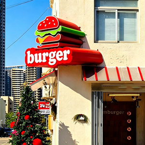Insegna LED Personalizzata Carrey per Attività Commerciali, Ristoranti, Negozi, Hamburgerie, Esterni, Impermeabile, con Design Gratuito, Logo 3D per Pubblicità - Product Image 4