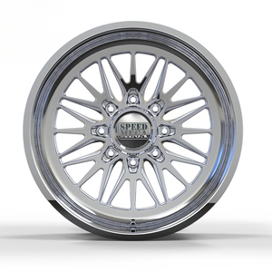 Nuevas Llantas Monoblock de Aleación de Aluminio Forjado Personalizadas de 20x12J 22/24/26/28 Pulgadas 8x180 Plateadas Pulimentadas con Borde Profundo de 25 mm para GMC Sierra - Product Image 4