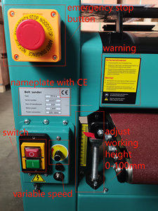 <span class=keywords><strong>Ponceuse</strong></span> à bois industrielle 460mm polissage deux fois <span class=keywords><strong>petite</strong></span> <span class=keywords><strong>ponceuse</strong></span> à tambour en papier de verre <span class=keywords><strong>pour</strong></span> les composants de noyau de moteur de meubles et de portes - Product Image 2