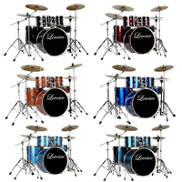 Professional Concert-Grade Portable Acoustic Kit with Complete Percussion Instruments for Drum Players