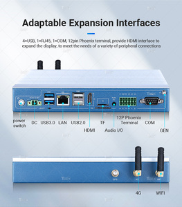 Năng lượng hiệu quả năng lượng thấp công nghiệp nhúng Android 12 Mini PC máy tính rk3568 4GB RAM 64GB ROM CANBUS GPIO RS232 RS485 kho - Product Image 4