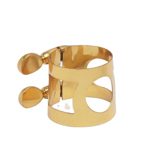 Bocchino metallo legatura per sassofono tenore contralto e clarinetto strumento musicale - Product Image 1