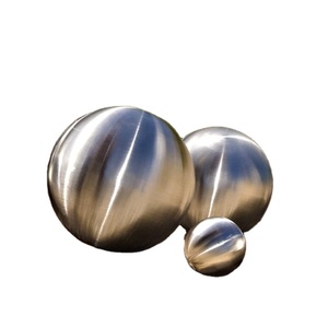 25mm thép không gỉ Frosted bóng cho Trong nhà & ngoài trời Vườn nghệ thuật trang trí nội thất chải Rỗng thiết kế ANSI tiêu chuẩn - Product Image 1
