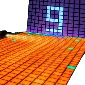 Lumière interactive à matrice LED 30x30cm, brique lumineuse active pour jeux, éclairage de piste de danse, équipement d'éclairage pour parcs d'attractions intérieurs - Product Image 1
