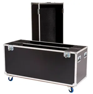 Accessories Cable Hardcase Heavy Duty Hard LED Screen TV Aluminum Flight Case For Equipment Storage