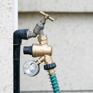 Régulateur de pression d'eau réglable pour système d'eau RV fileté de 3/4 "avec huile de silicone - Product Image 5