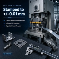 Pièces d'emboutissage en tôle sur mesure OEM, fabricant de supports métalliques de précision en acier