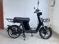 Trottinette électrique noire 48V 60V, vélo électrique de banlieue, pneu tubeless, mobilité urbaine