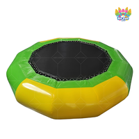 Trampoline aquatique gonflable en PVC robuste et durable, plateforme de saut gonflable pour lac