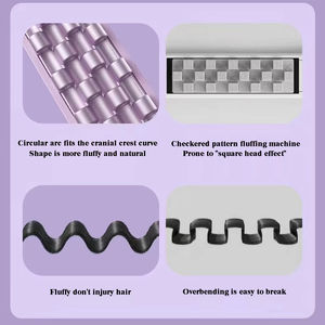 Fluffy Curling Iron Corn Beard <b>Perm</b> Grid Splint Electric Hair Root Negative Ion <b>Curler</b> Hair Styling Tools - Product Image 3