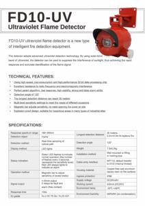 <span class=keywords><strong>Detector</strong></span> de Gás Tóxico à Prova de Explosão Industrial FD10-<span class=keywords><strong>UV</strong></span> WGSensor DC24V Nova Tecnologia <span class=keywords><strong>Detector</strong></span> de Chamas <span class=keywords><strong>UV</strong></span> <span class=keywords><strong>IR</strong></span> - Product Image 6