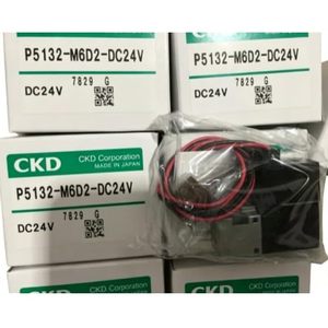 Válvula Solenoide Ckd P5132-M6D2-Dc24V, Tamaño de Puerto de 1/4 Pulgada, Válvulas de Control de Medios a Temperatura Normal - Product Image 1