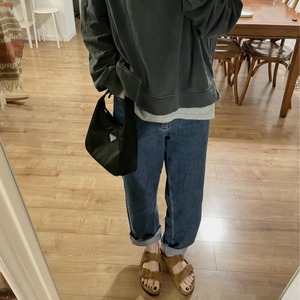 BK Birkenth <span class=keywords><strong>ciabatte</strong></span> in sughero in vera pelle da uomo donna doppiopetto smerigliato Outwear alla moda con Sole spessi per l'estate - Product Image 6