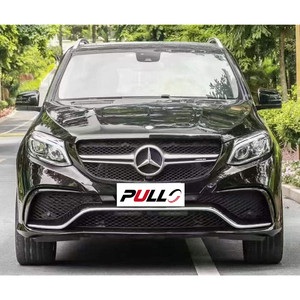 Accessoires de voiture Feux de calandre de pare-chocs avant arrière modifiés pour benz <span class=keywords><strong>ML</strong></span> W166 13-15 Mise à niveau vers le modèle GLE166 <span class=keywords><strong>AMG</strong></span> 16-19 - Product Image 3