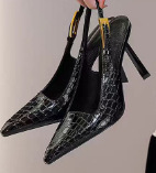 รองเท้าส้นเตารีดหนังแท้สำหรับผู้หญิง สวมใส่สบาย เหมาะสำหรับการเดินทาง กิจกรรมกลางแจ้ง ชุดลำลอง ชุดช้อปปิ้ง และชุดใส่ในชีวิตประจำวัน - Product Image 4