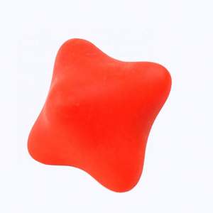 Juego de bolas de masaje de silicona con forma de cacahuete Lacrosse y hexagonal para aliviar el dolor, masaje de tejido profundo de punto gatillo, gusano - Product Image 2