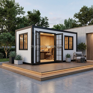 Bureau conteneur portable à installation rapide, studio modulaire personnalisable pour jardin, idéal pour bureau à domicile ou chambre <span class=keywords><strong>d</strong></span>'amis - Product Image 1