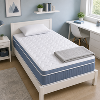 Matelas enroulable à ressorts Bonnell, compressé sous vide, pour chambre à coucher