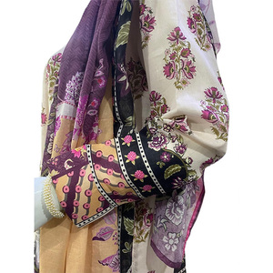 Elegant Stitched Cream Women Lawn Suit – Premium 3 Piece Embroidered Cotton Lawn Outfit for Summer Wear - Product Image 2