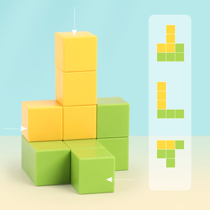Set di Costruzioni Magnetiche Best-Seller 2026 OEM, Cubi Quadrati Fai-da-te da 2,5 cm per Bambini Creativi, Gioco Magnetico Stile <span class=keywords><strong>Minecraft</strong></span> - Product Image 5