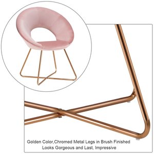 Fauteuil de haute qualité <span class=keywords><strong>Chaise</strong></span> d'appoint moderne en velours rembourré de luxe avec pieds dorés Meubles de salon - Product Image 6
